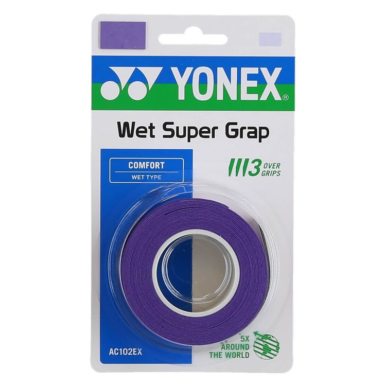 اورگریپ یونکس Yonex Wet Super Grap Overgrip بسته 3 تایی