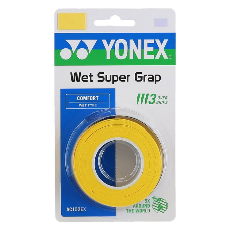 اورگریپ یونکس Yonex Super Grap Overgrip بسته 3 تایی
