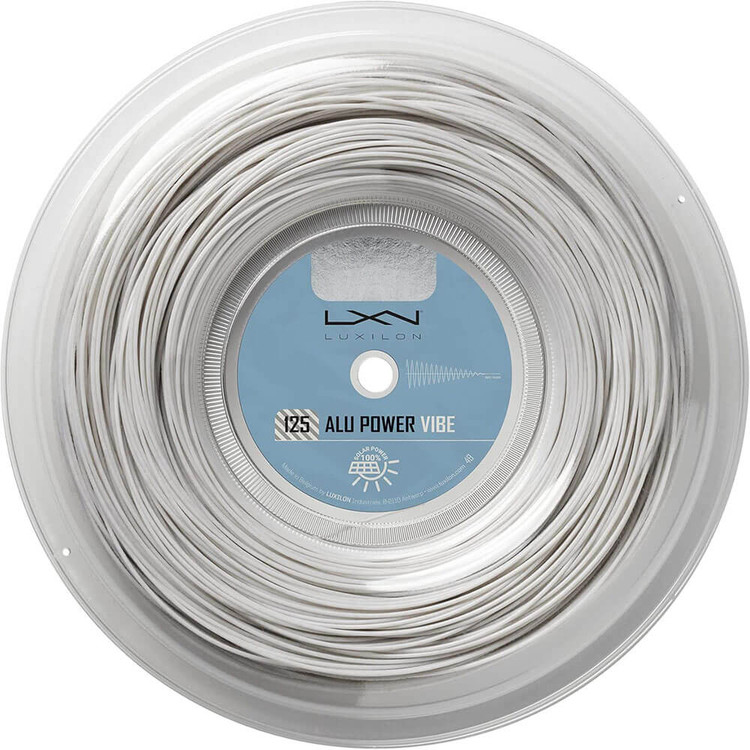 زه راکت تنیس لوکسیلون مدل LUXILON ALU POWER VIBE سفید