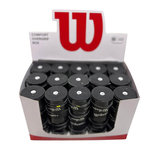 اورگریپ تنیس ویلسون Wilson بدون سوراخ (پک 60 تایی مشکی)