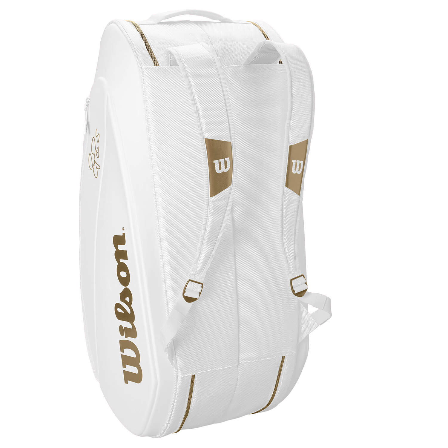 ساک تنیس ویلسون مدل Wilson Federer DNA 12 Pack White (12 راکته)
