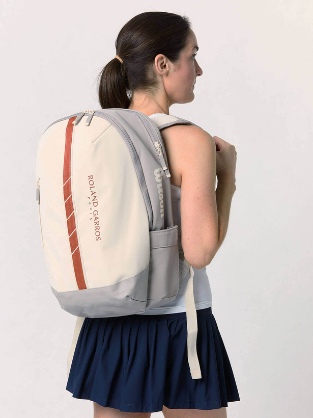 کوله تنیس ویلسون رولان گاروس کرمی اورجینال Wilson RG Tour Backpack 2025