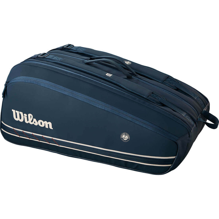 ساک تنیس ویلسون رولان گاروس 15 راکته سرمهای اورجینال Wilson RG 15 Pack 2025