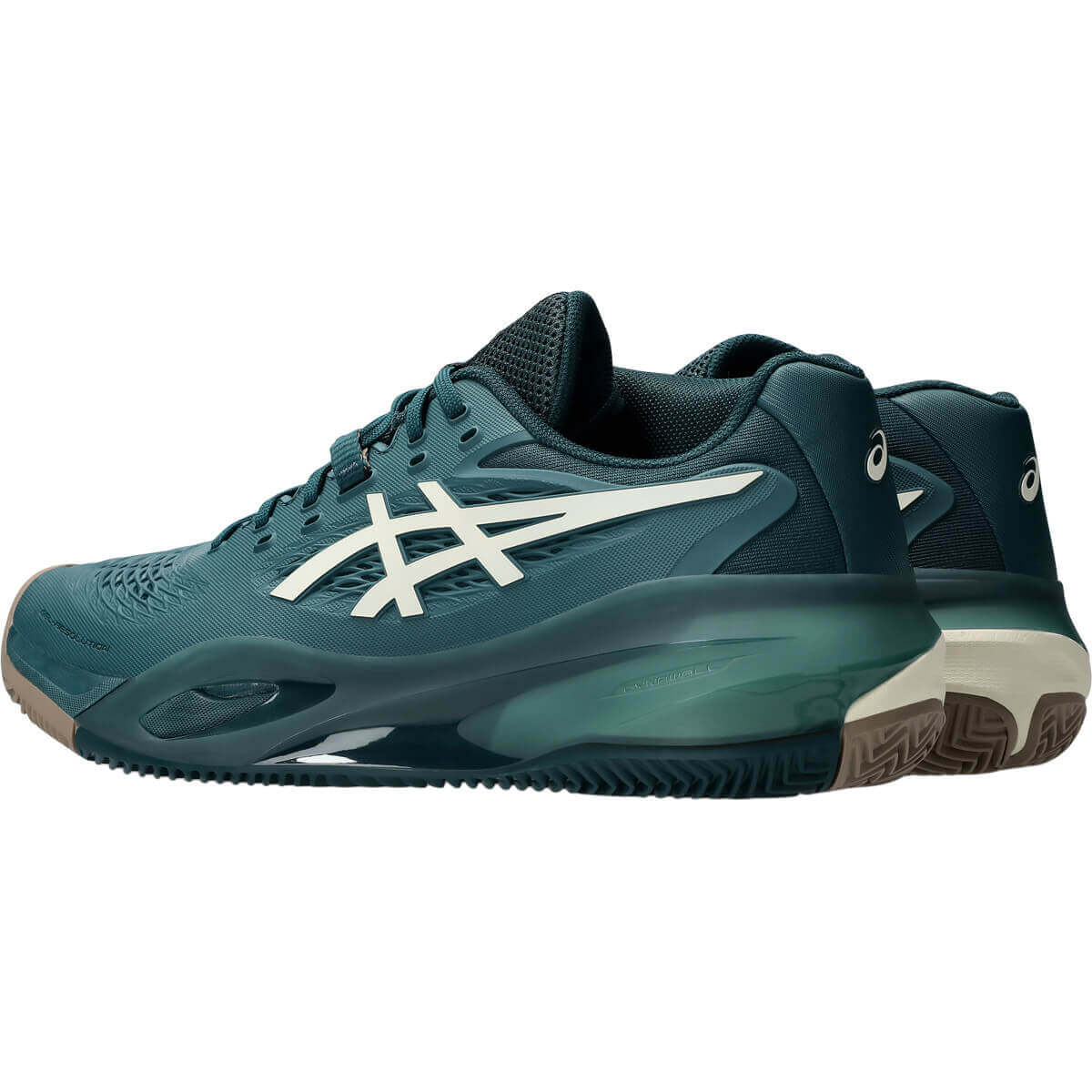 کفش تنیس اسیکس Asics Gel Resolution X (سبز - قهوه‌ای)