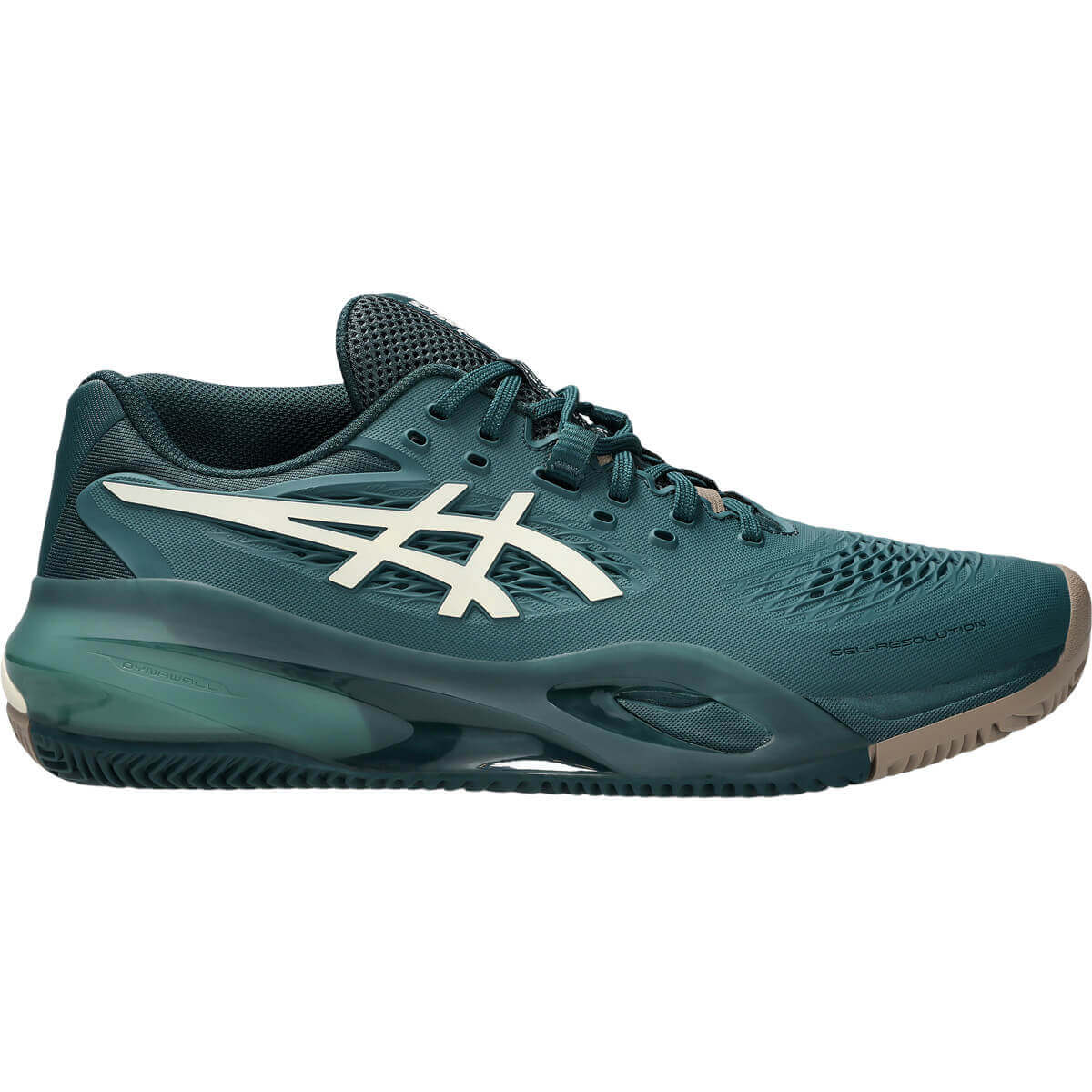 کفش تنیس اسیکس Asics Gel Resolution X (سبز - قهوه‌ای)