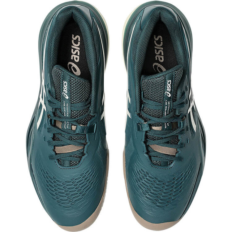 کفش تنیس اسیکس Asics Gel Resolution X (سبز - قهوهای)