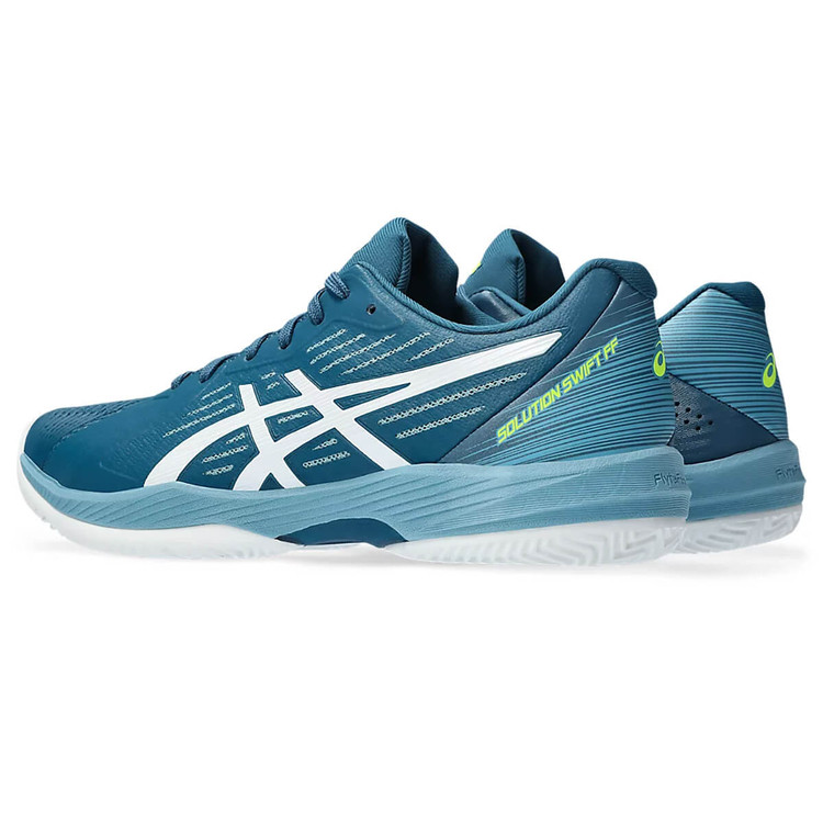 کفش تنیس اسیکس Asics Solution Swift FF Clay (آبی - سفید)