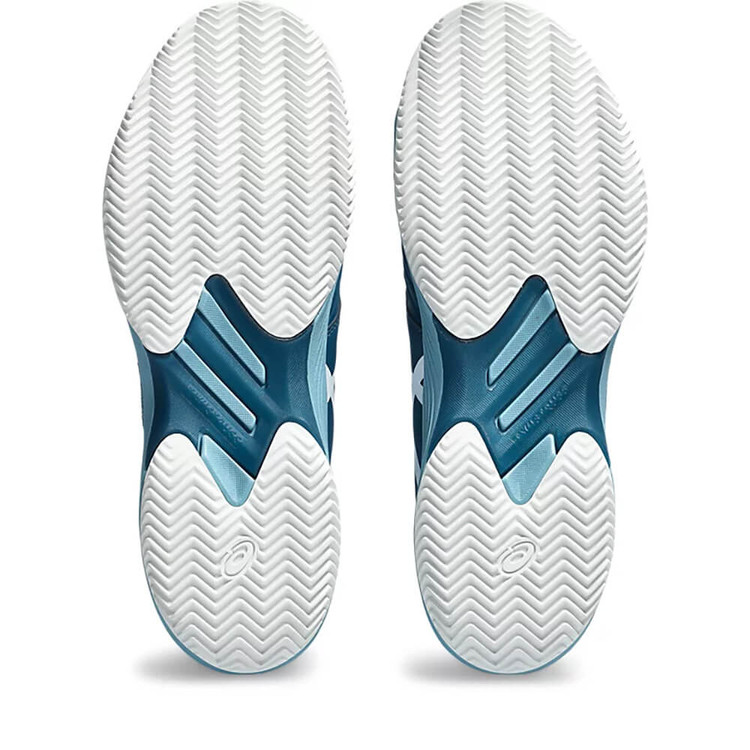 کفش تنیس اسیکس Asics Solution Swift FF Clay (آبی - سفید)