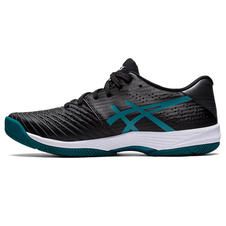 کفش تنیس اسیکس Asics Solution Swift FF (مشکی - سبز)