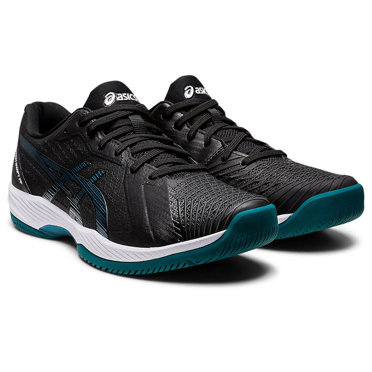 کفش تنیس اسیکس Asics Solution Swift FF (مشکی - سبز)