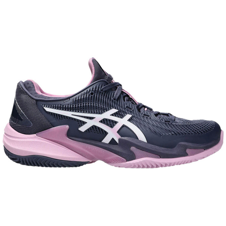 کفش تنیس اسیکس Asics Court FF 3 Clay (صورتی - خاکستری)