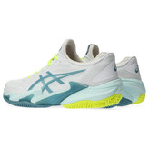 کفش تنیس اسیکس Asics Court FF 3 Clay (سفید - فسفری)
