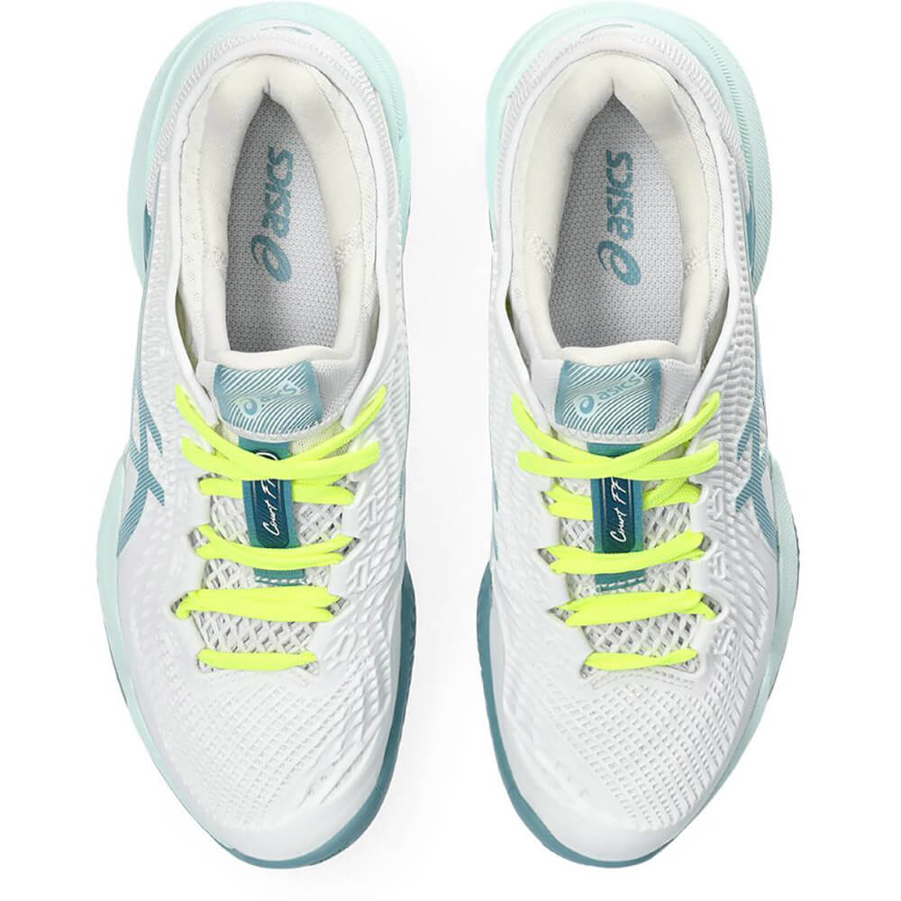 کفش تنیس اسیکس Asics Court FF 3 Clay (سفید - فسفری)