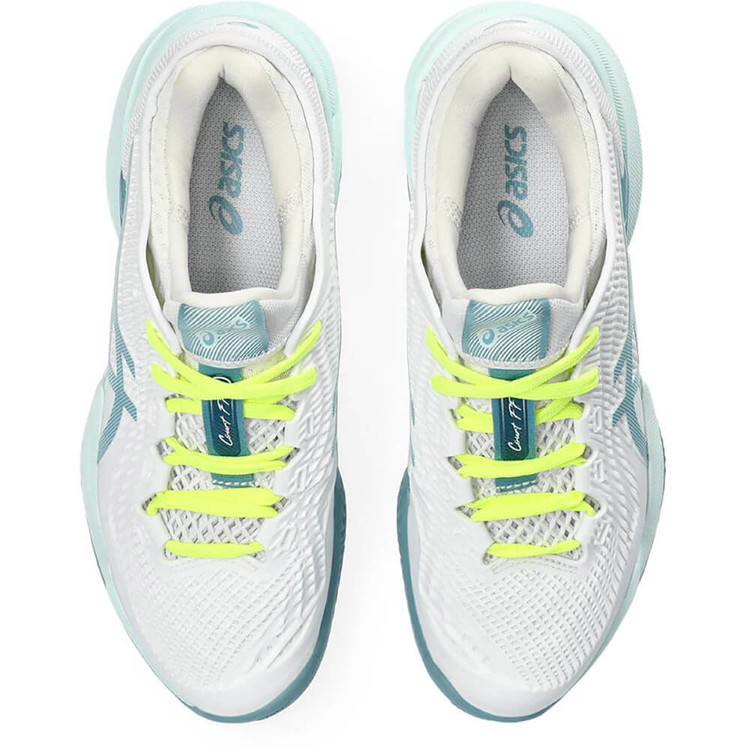 کفش تنیس اسیکس Asics Court FF 3 Clay (سفید - فسفری)