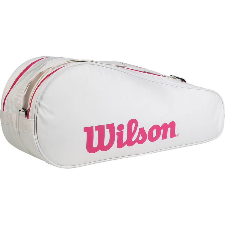 ساک تنیس ویلسون صورتی 6 راکته اورجینال Wilson Advantage 6 Pack 2025