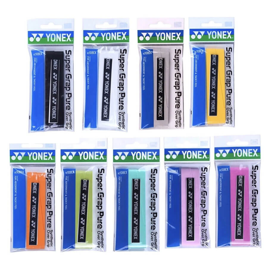 اورگریپ یونکس Yonex Super Grap Pure Overgrip بسته تکی طوسی