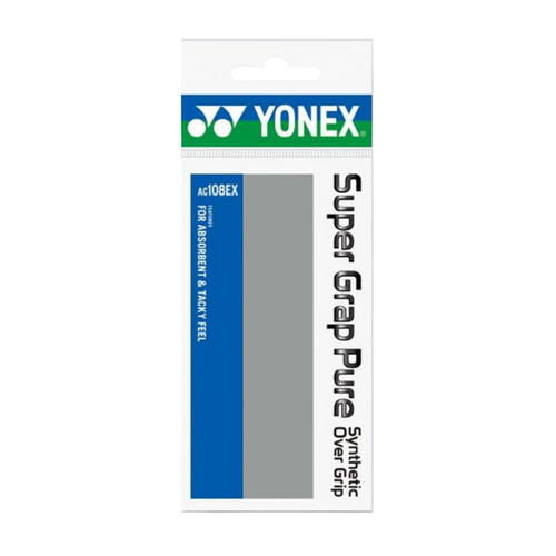 اورگریپ یونکس Yonex Super Grap Pure Overgrip بسته تکی طوسی