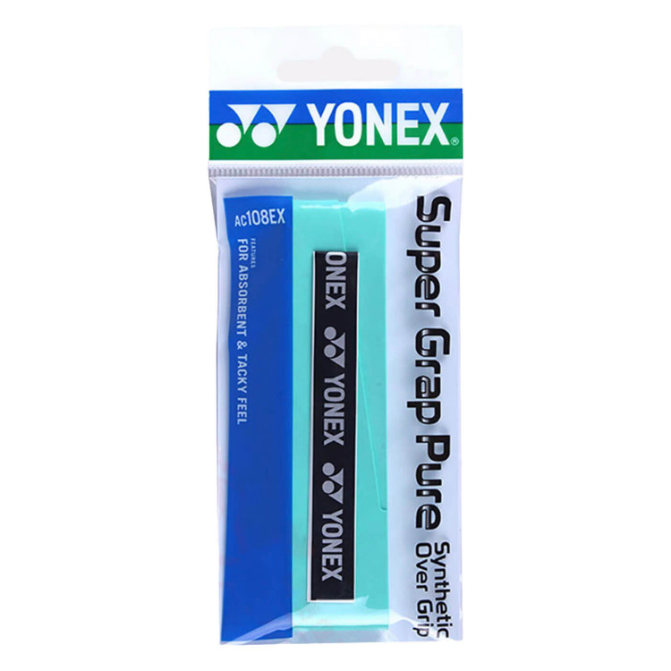 اورگریپ یونکس Yonex Super Grap Pure Overgrip بسته تکی سبزآبی