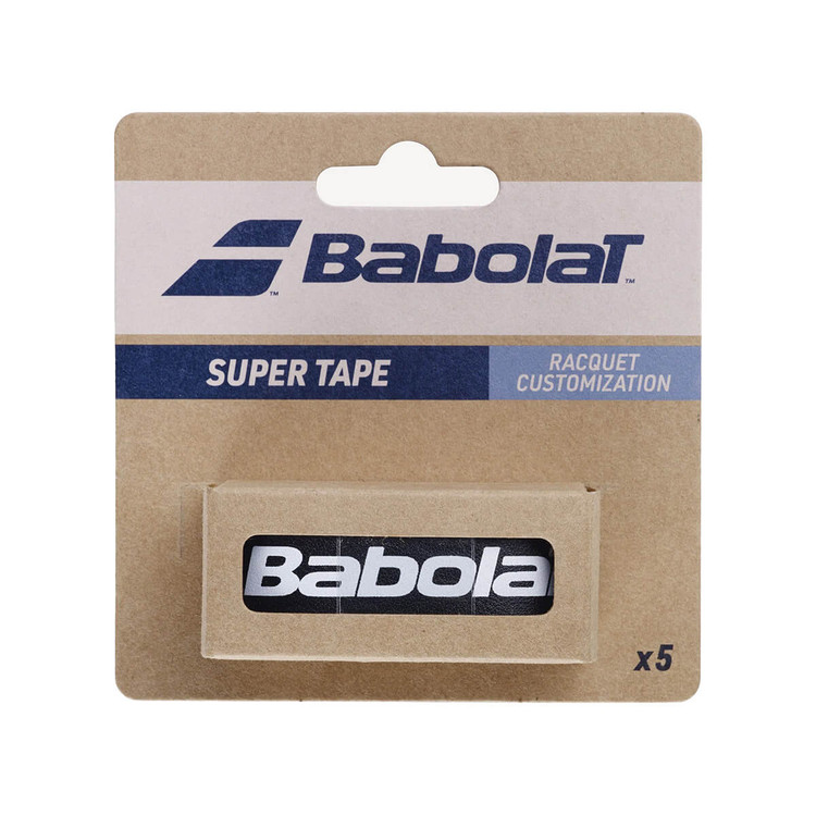 گارد سر راکت تنیس بابولات Babolat Super Tape مشکی (برای ۱ عدد راکت)