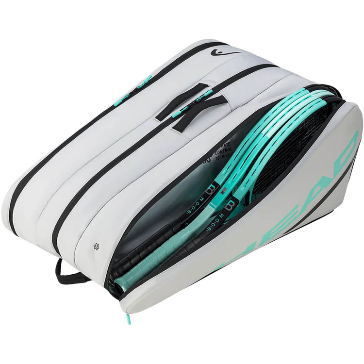ساک تنیس هد مدل Head Tour Racquet ساک تنیس هد تور طوسی 12 راکته اورجینال Head Tour Bag XL CCTEXL 2025 (12 راکته)