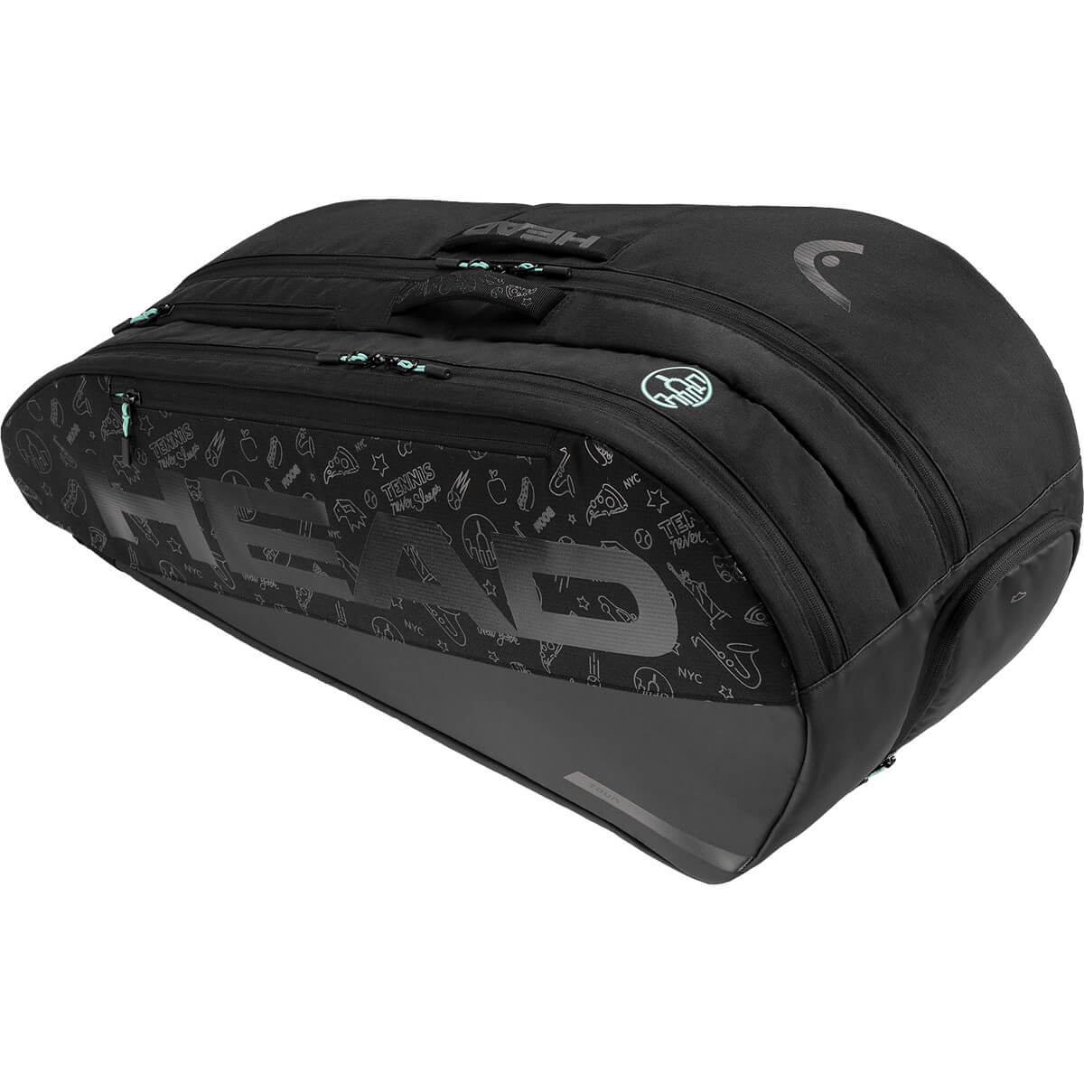 ساک تنیس هد مدل Head Tour Racquet Bag L Neon 2025 (9 راکته)