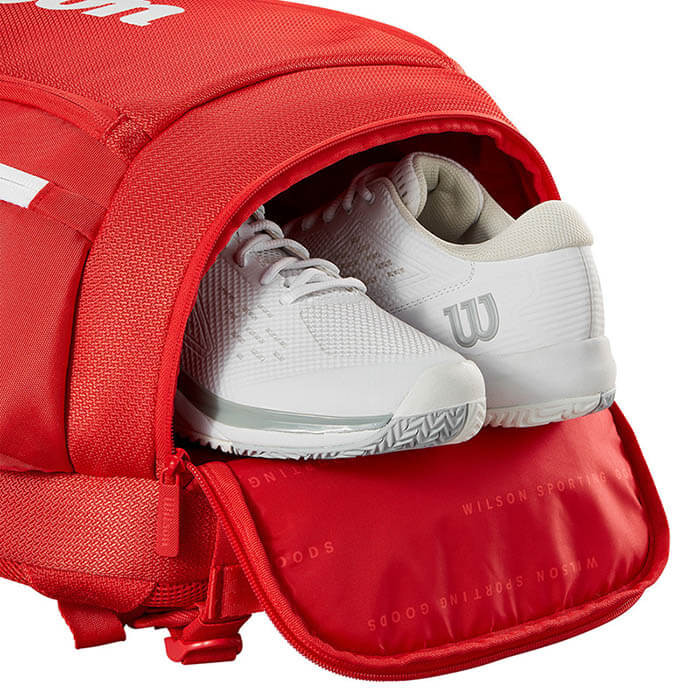 کوله تنیس ویلسون قرمز اورجینال Wilson Super Tour Red Backpack 2025