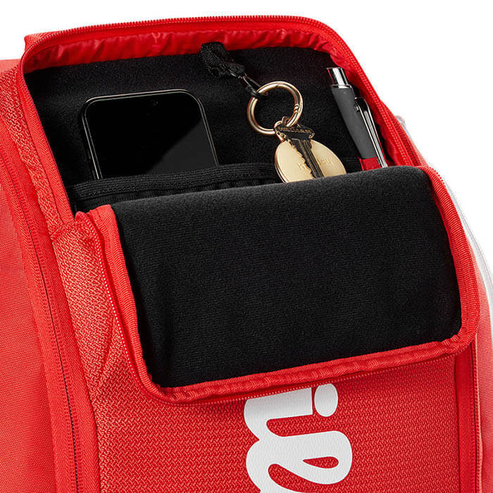 کوله تنیس ویلسون مدل Wilson Super Tour Red Backpack 2025