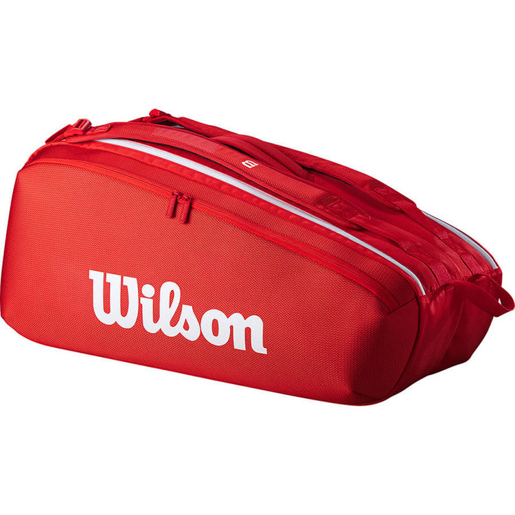 ساک تنیس ویلسون مدل Wilson Super Tour Red 9 Pack 2025