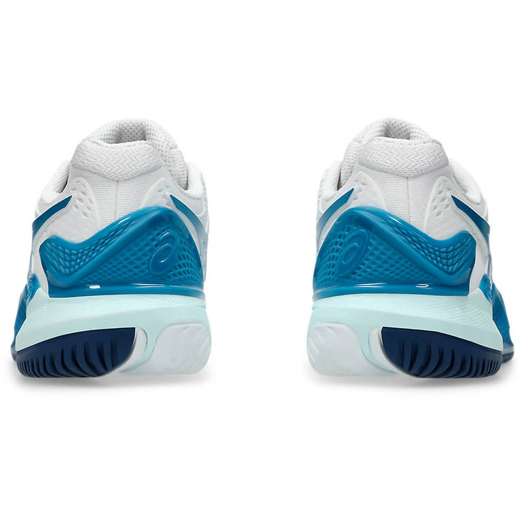 کفش تنیس اسیکس Asics Gel Resolution 9 (سفید - آبی)
