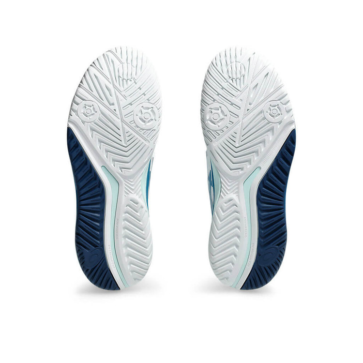 کفش تنیس اسیکس Asics Gel Resolution 9 (سفید - آبی)