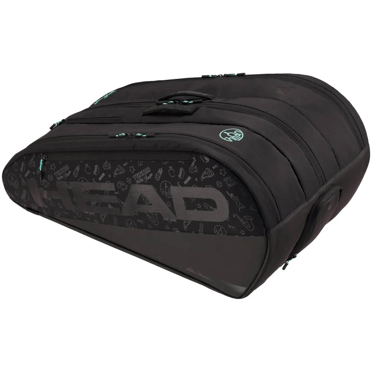 ساک تنیس هد تور نئون 12 راکته اورجینال Head Tour Bag XL Neon