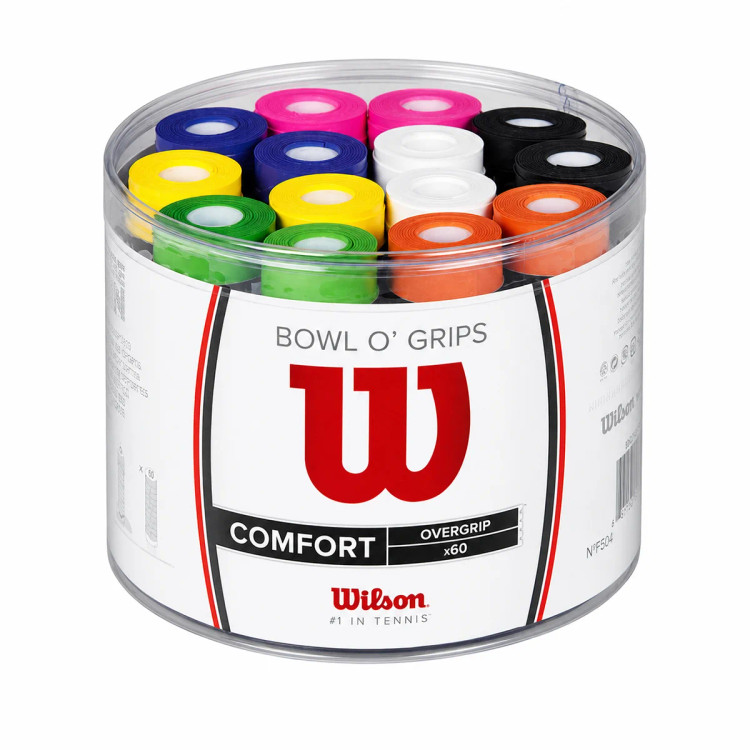 اورگریپ تنیس ویلسون Wilson Overgrip 60x | پک 60 تایی (رنگی)
