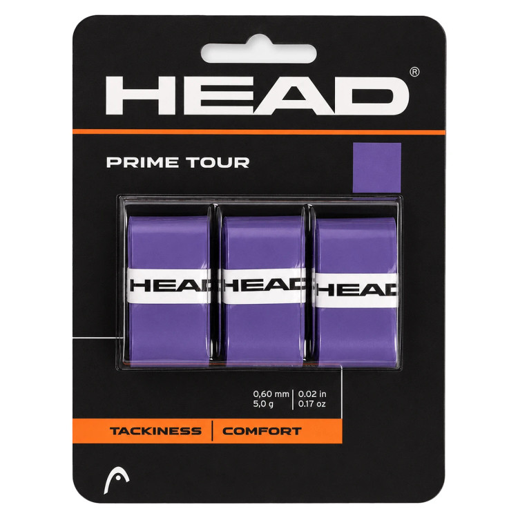 اورگریپ هد بنفش Head Prime Tour Overgrip | بسته 3 تایی