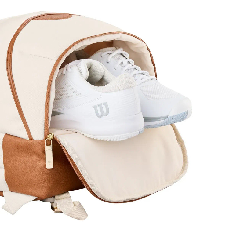 کوله تنیس ویلسون RF کرمی اورجینال Wilson RF Lawn Backpack 2026