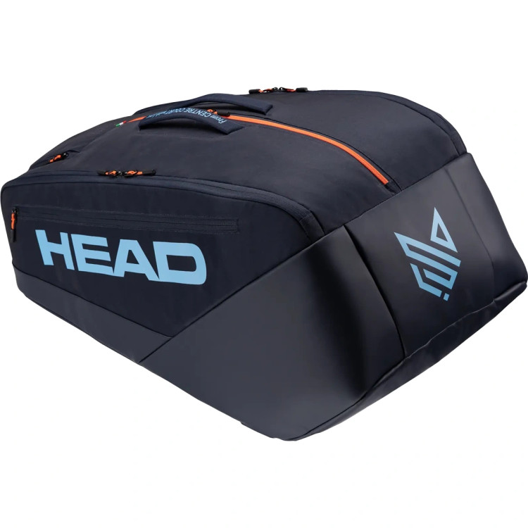 ساک تنیس هد پرو سرمهای 12 راکته اورجینال Head Pro Bag XL NV 2026