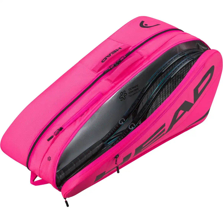 ساک تنیس هد تور صورتی 9 راکته اورجینال Head Tour Bag L PK 2026