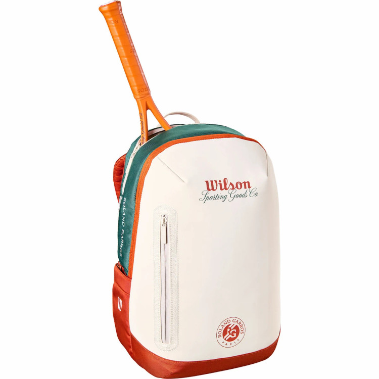 کوله تنیس ویلسون رولان گاروس تور کرمی اورجینال Wilson RG Tour Backpack 2026