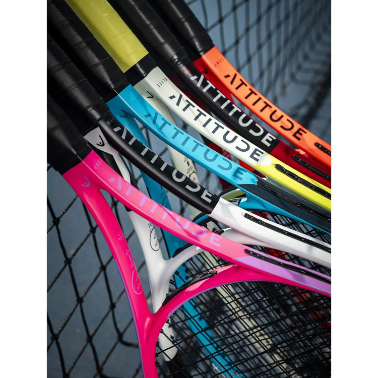 راکت تنیس هد نیمهحرفهای 270 گرم صورتی Head MX Attitude COMP Pink